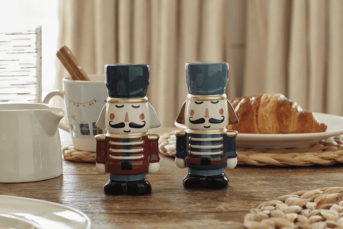 KitchenCraft The Nutcracker Collection Salt and Pepper Shakers