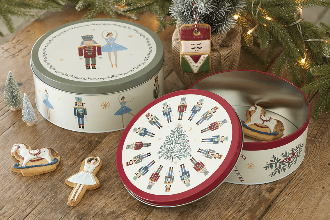 KitchenCraft The Nutcracker Collection Storage Tins