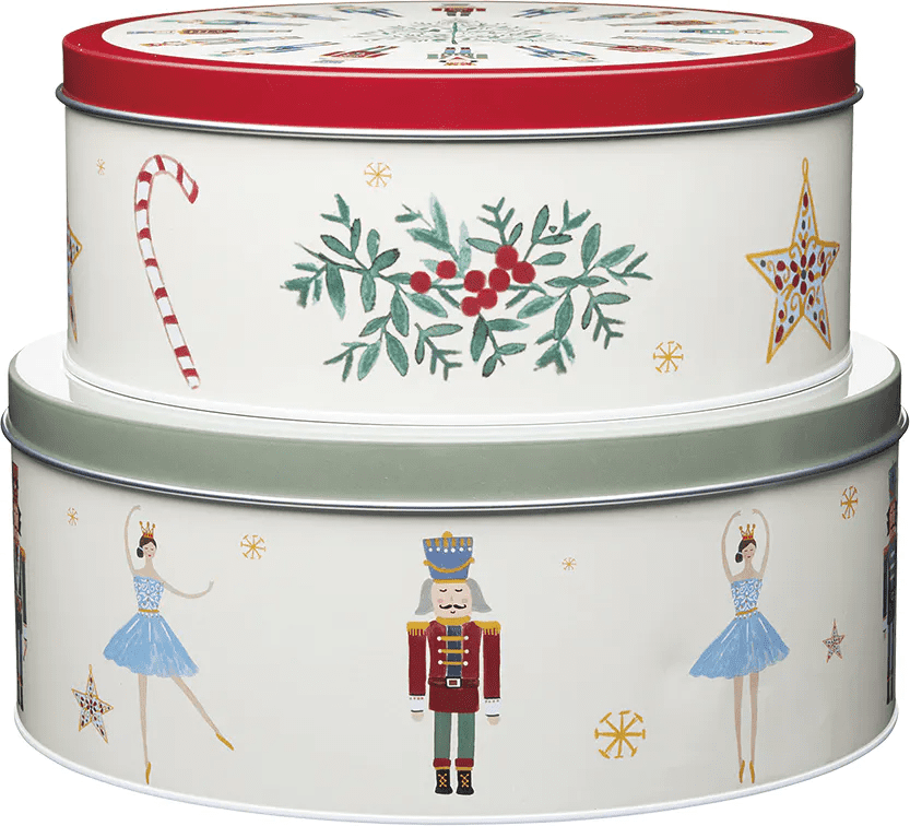 KitchenCraft The Nutcracker Collection Storage Tins