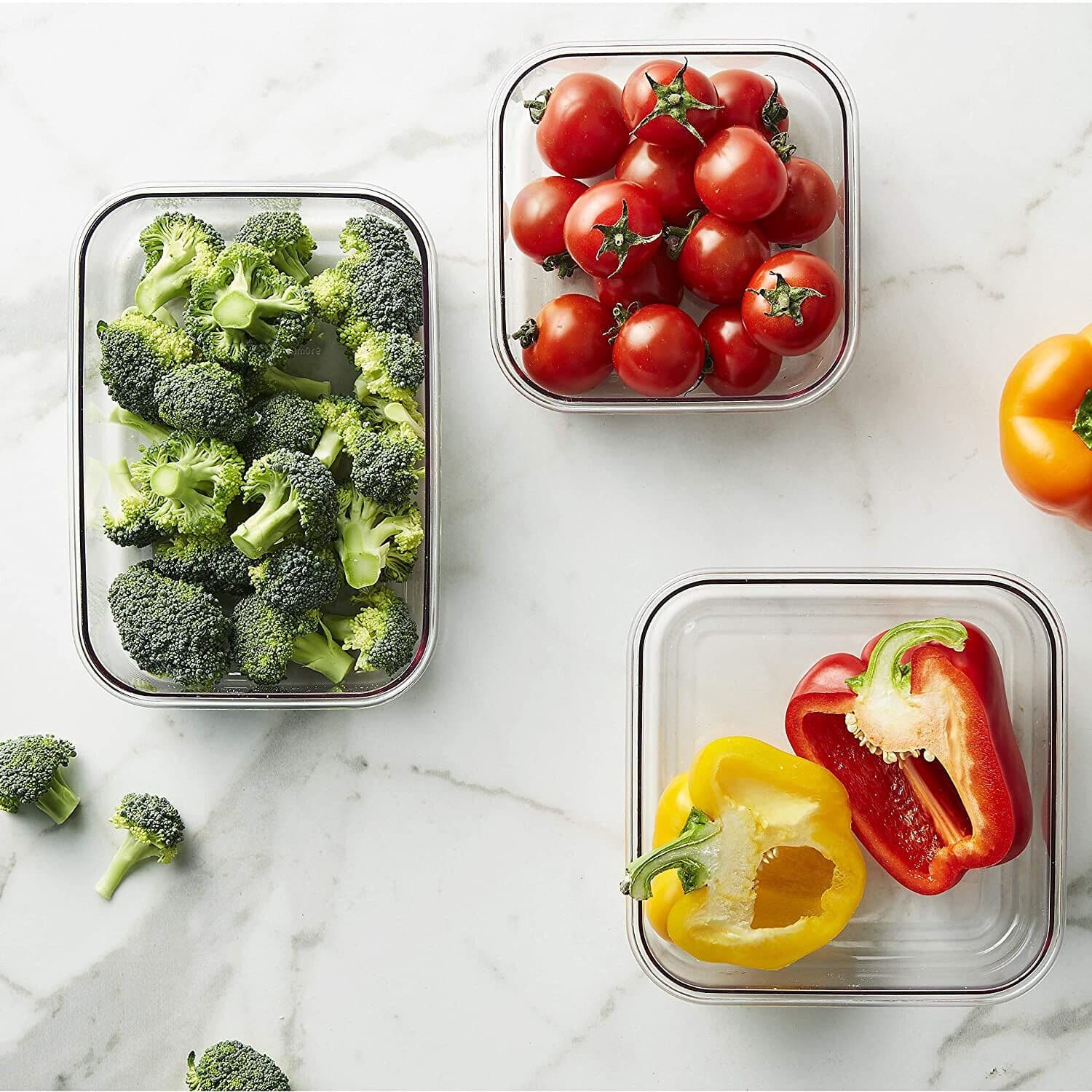 Lock & Lock Modular Rectangle Airtight Food Storage Container 260ml ...