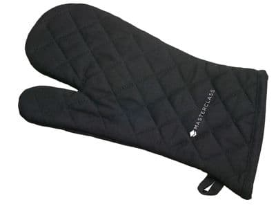 Master Class Deluxe Professional Black Single Oven Glove