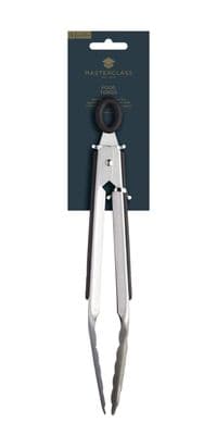 MasterClass Deluxe Stainless Steel 23cm Food Tongs