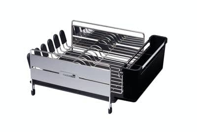 MasterClass Deluxe Stainless Steel Dish Drainer