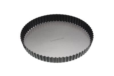 MasterClass Non-Stick 28cm Loose Base Fluted Quiche Tin