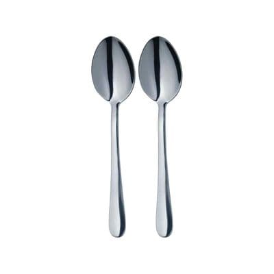 MasterClass Set of 2 Stainless Steel Dessert Spoons