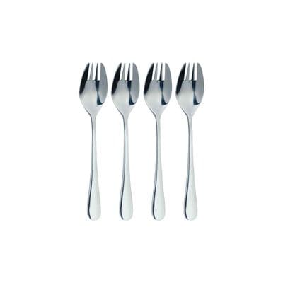 MasterClass Set of 4 Stainless Steel Buffet Forks