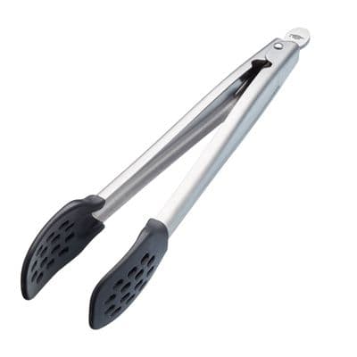 MasterClass Stainless Steel 28cm Food Tongs
