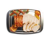 MasterClass Stainless Steel Spiked Carving Tray 38cm x 26.5cm