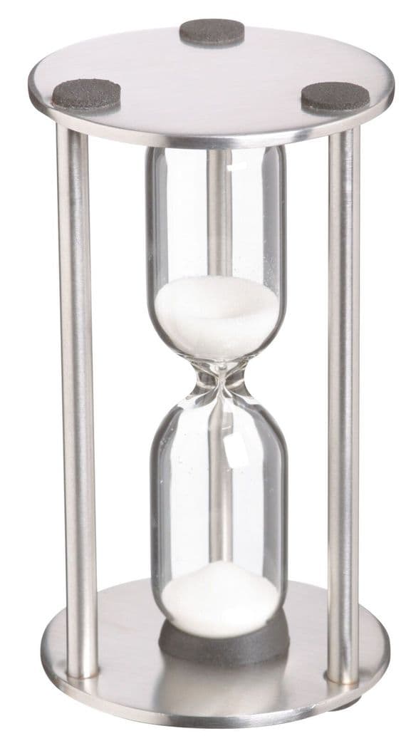 MasterClass Stainless Steel Traditional Three Minute Timer