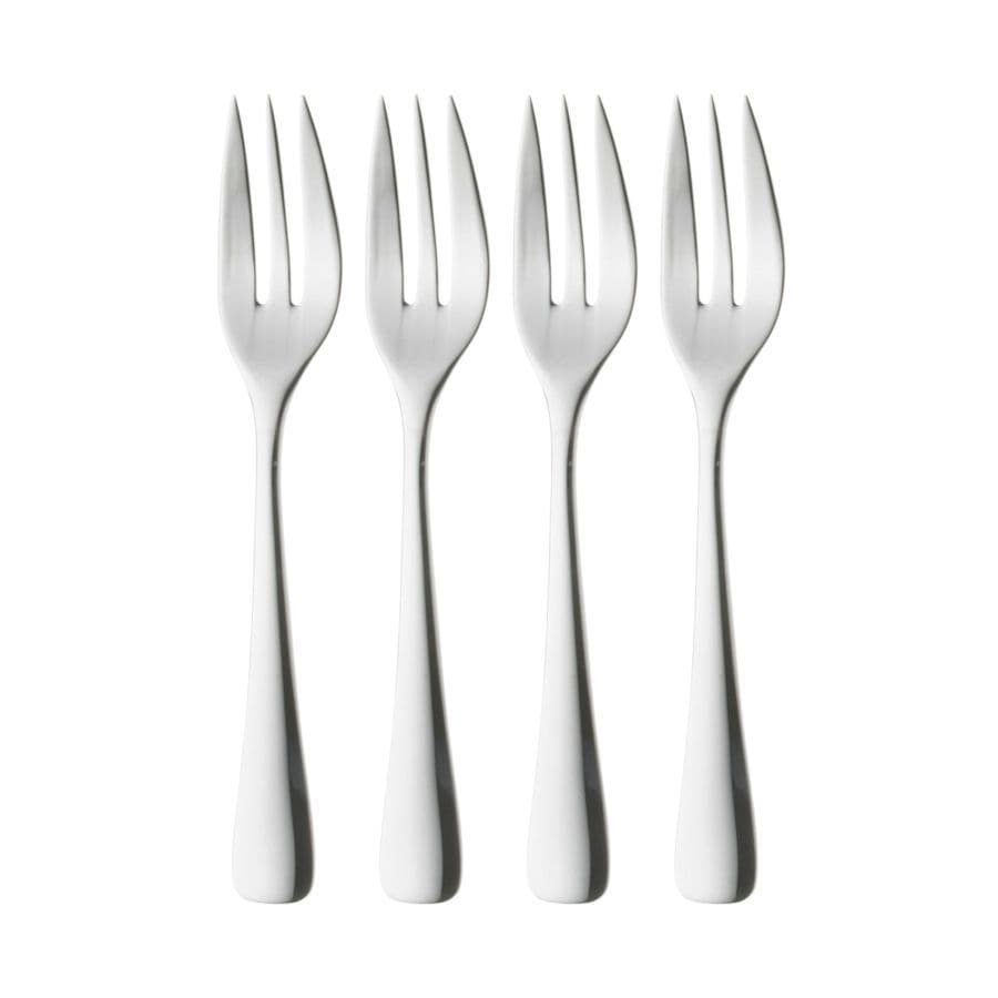 Robert Welch Malvern Bright Pastry Forks Set of 4