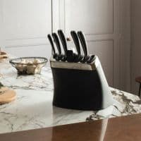 Robert Welch Signature Knife Block Set with Sharpener