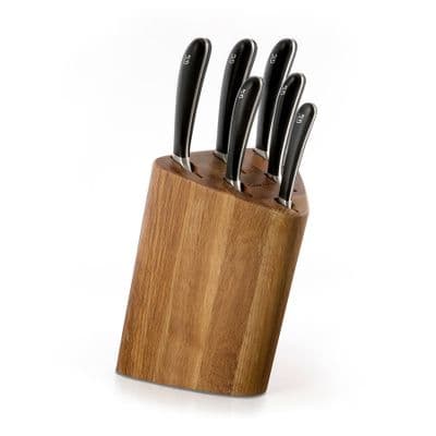 Robert Welch Signature Prism Oak Knife Block Set