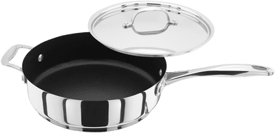Stellar 7000 Stainless Steel Non-Stick Saute Pan