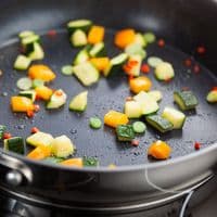 Stellar 7000 Stainless Steel Non-Stick Sauteuse Pan