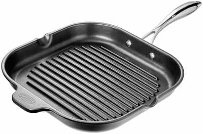Stellar Cast Aluminium 28cm Ceramic Coated Griddle Pan