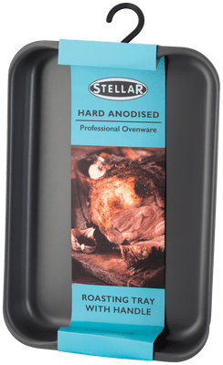 Stellar Hard Anodised Roasting Tray with Handle