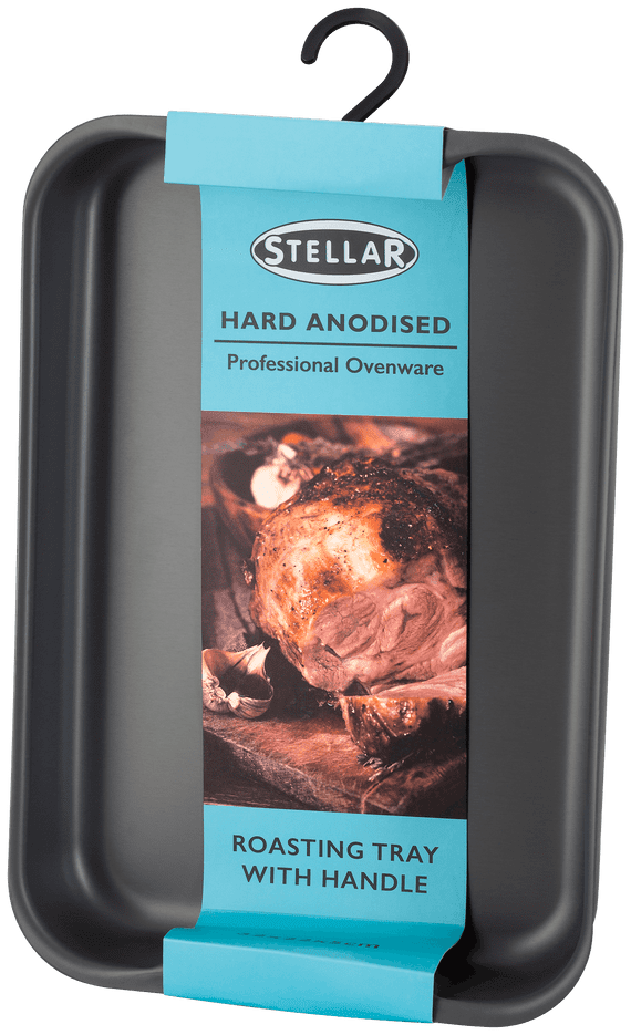 Stellar Hard Anodised Roasting Tray with Handle