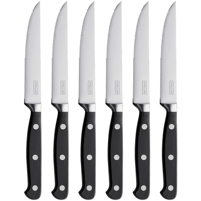 Stellar Sabatier Set of 6 Steak Knives