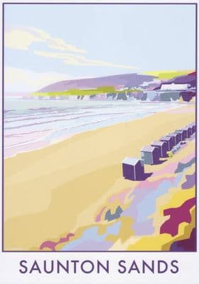'Saunton Sands'  Available in A4/A2 Size Print from...