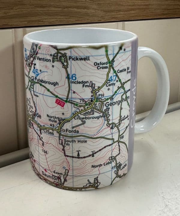 Croyde Mug - Ordnance Survey