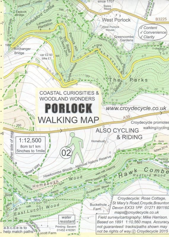 Porlock Map