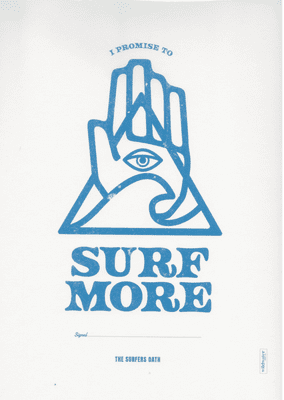 Surf More Hand
