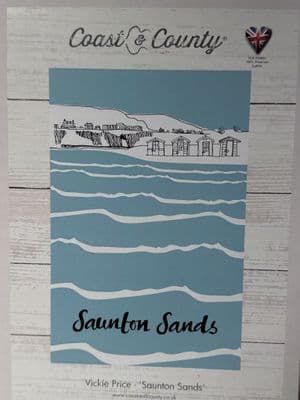 Tea Towel VP - Saunton Sands