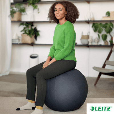 Active Sitting Ball with Anti-Roll  - 65cm -(5ft 2 to 5ft 11)