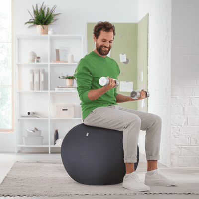 Active Sitting Ball with Anti-Roll  - 75cm- (6ft - 6ft7)