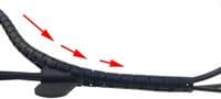Effortless Cable Management with Cable Tidy Binding - Available in 1m and 3m Length