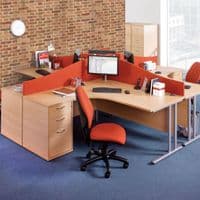 Desktop Wave Screens | Stylish Office Partitions