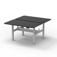 Alice Quad-Motor Back-to-Back Sit-Stand Desk | Dual Height Adjustable Office Desk Frame