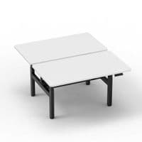 Alice Quad-Motor Back-to-Back Sit-Stand Desk | Dual Height Adjustable Office Desk Frame