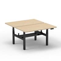 Alice Quad-Motor Back-to-Back Sit-Stand Desk | Dual Height Adjustable Office Desk Frame
