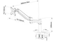 DSE Single Monitor Arm