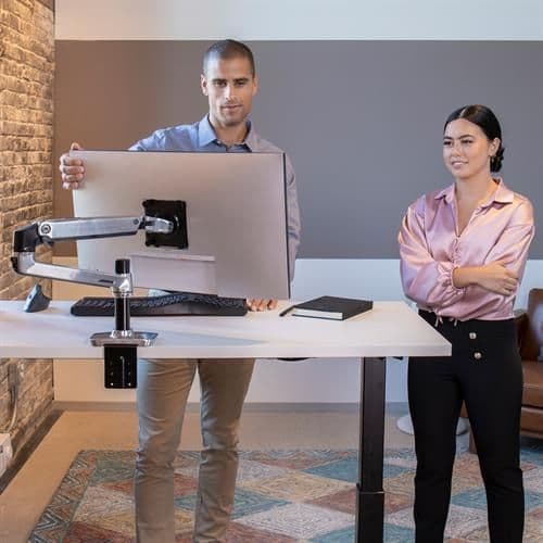 【未使用】ergotron LX Desk Monitor Arm Ergotron LX Single Monitor Arm - Haworth Store