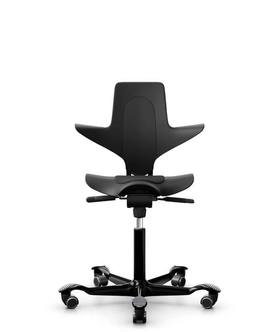 HÅG Capisco Puls 8010 – Quick Ship | Black Ergonomic Chair