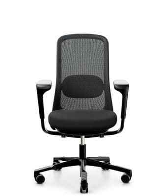 HAG SoFi 7500 -  Black - Mesh High Back with Armrests