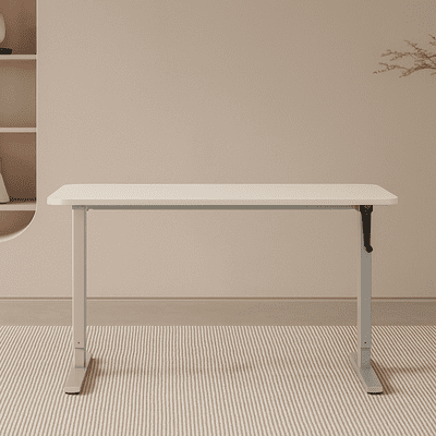 Height Adjustable  Crank Handle Desk - no electricity required