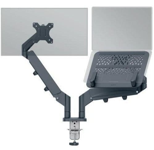 Leitz Monitor and Laptop Dual Arm