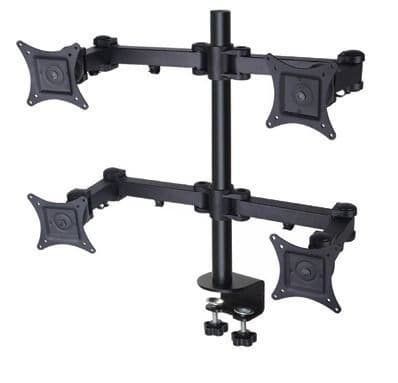 Quad Fixed Monitor Arm