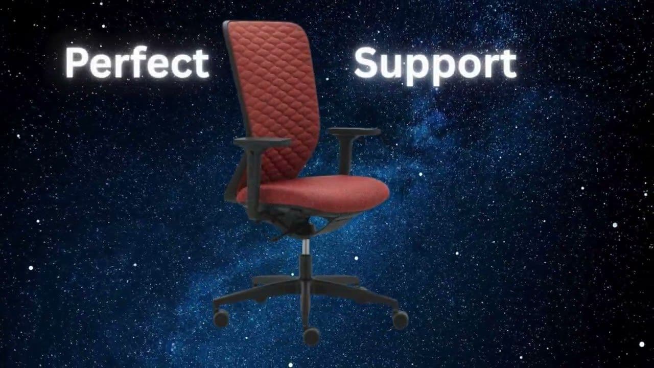 RIM Space Mesh Synchro with Seat Tilt Ergonomic Office Chair Grade A