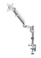Single Monitor Arm: Gas Assist, 2 USB Ports