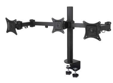 Three  Fixed Monitor Arm