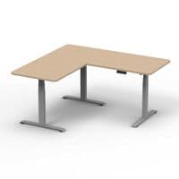 Alice Triple Motor Sit-Stand Desk Frame | 180kg Radial Height Adjustable Desk