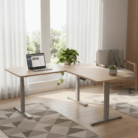 Alice Triple Motor Sit-Stand Desk Frame | 180kg Radial Height Adjustable Desk