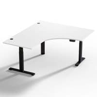 Ergo Triple Motor Sit-Stand Desk Frame | Heavy-Duty 150kg Radial Height Adjustable Desk