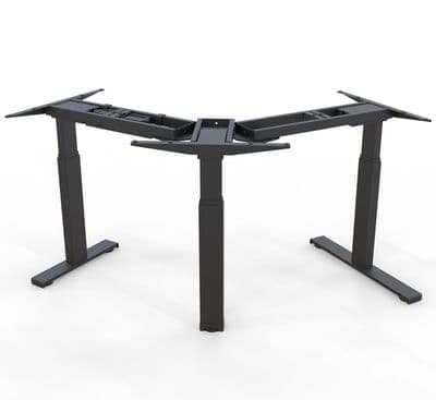 Triple Motor Radial  Electric Standing Desk –Height Adjustable,  630-1250mm  3 Stage Memory Control