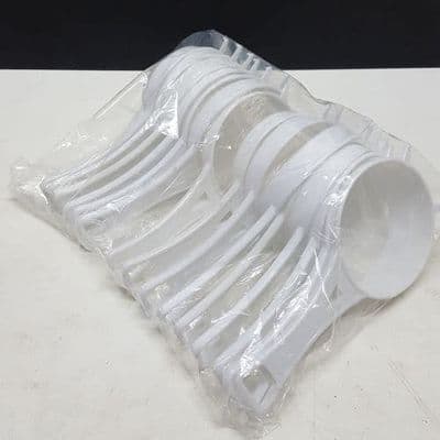 Plastic strainer for egg collection x15