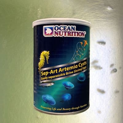 Polarised Sep-Art Artemia Cysts (>225,000 npg hatch rate)